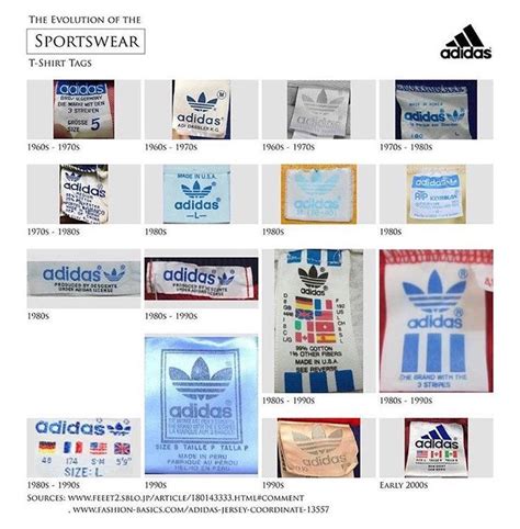 adidas old fashion tags